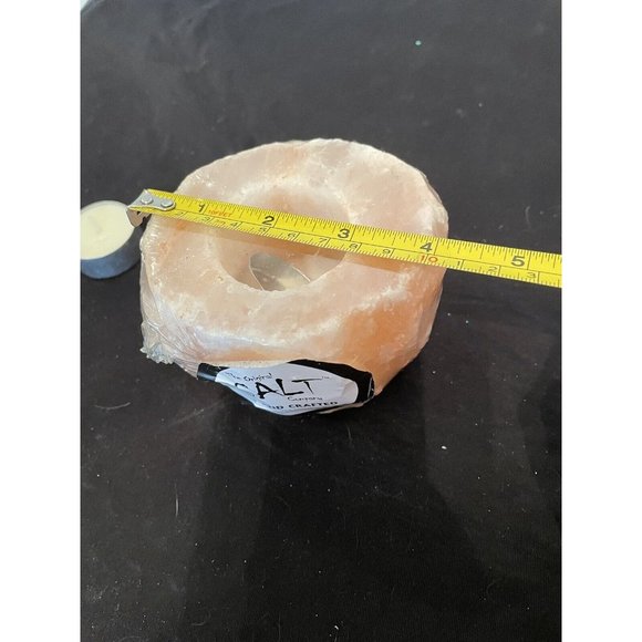Himalayan Rock Salt Tea Light Candle Holder NEW - Picture 6 of 8